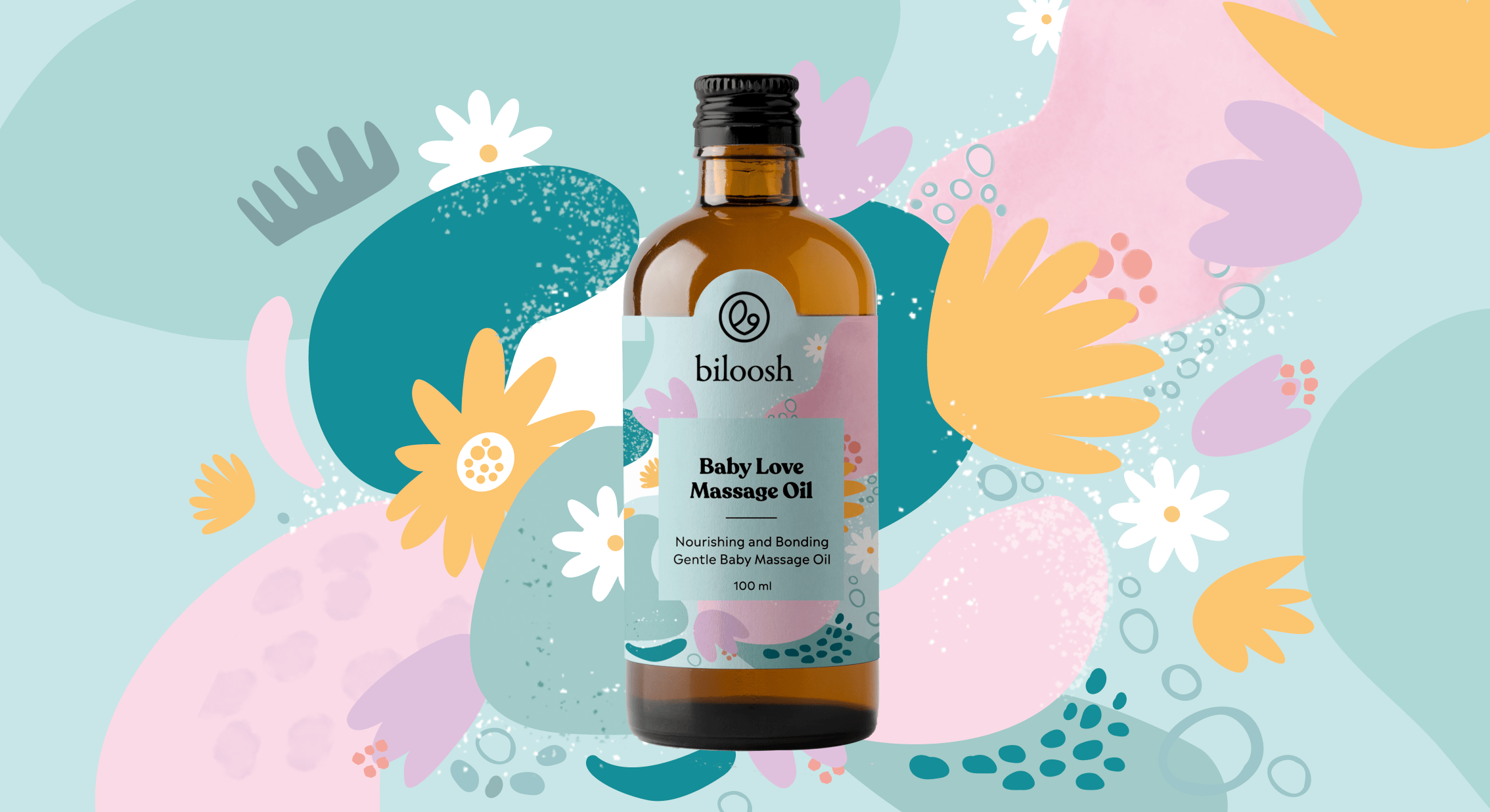 Biloosh Baby Love Massage Oil product scene